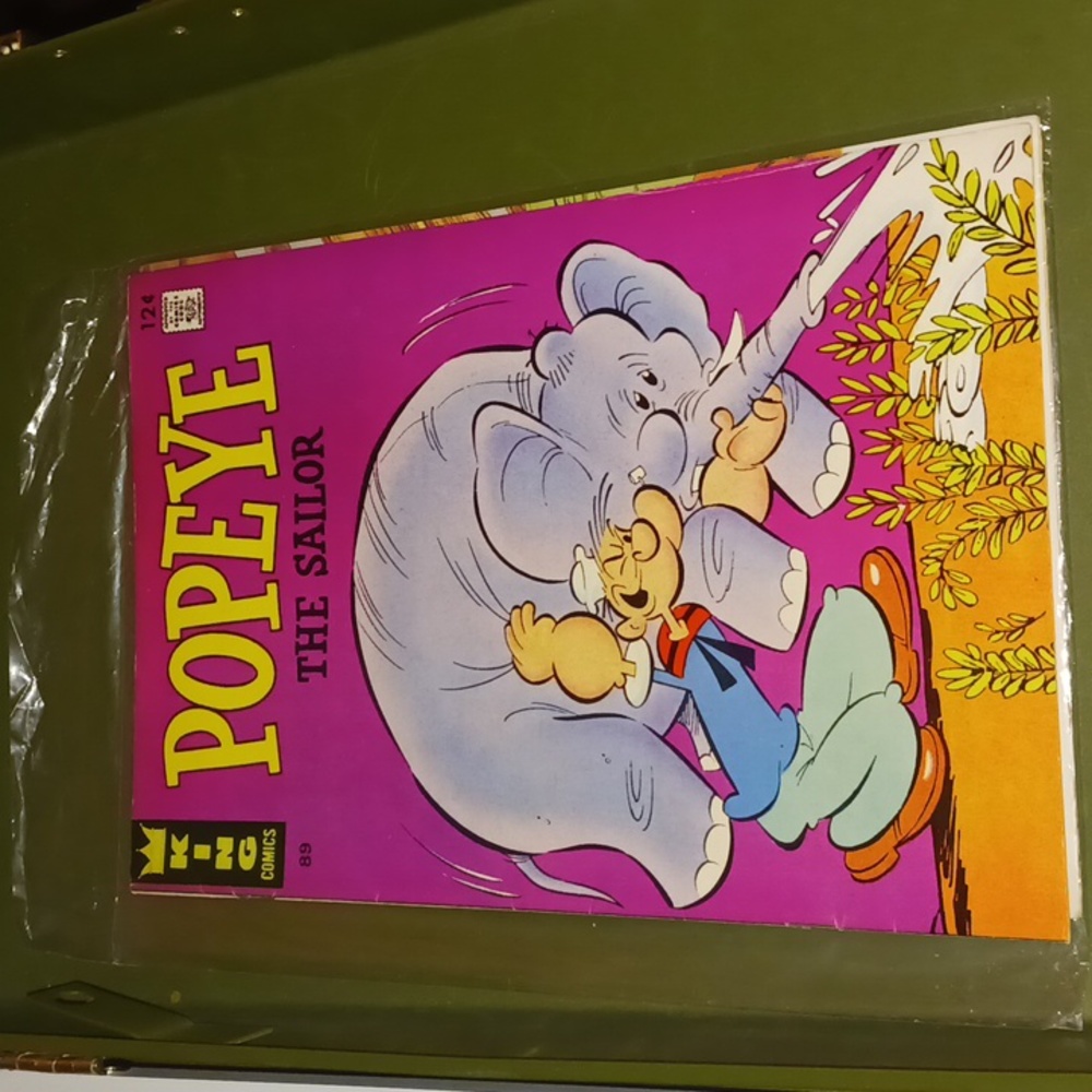 Popeye the Sailor King Comics number 89